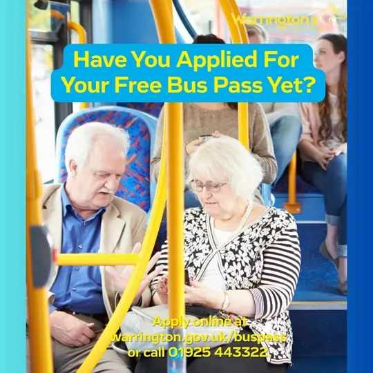 Have you applied for your free bus pass yet?