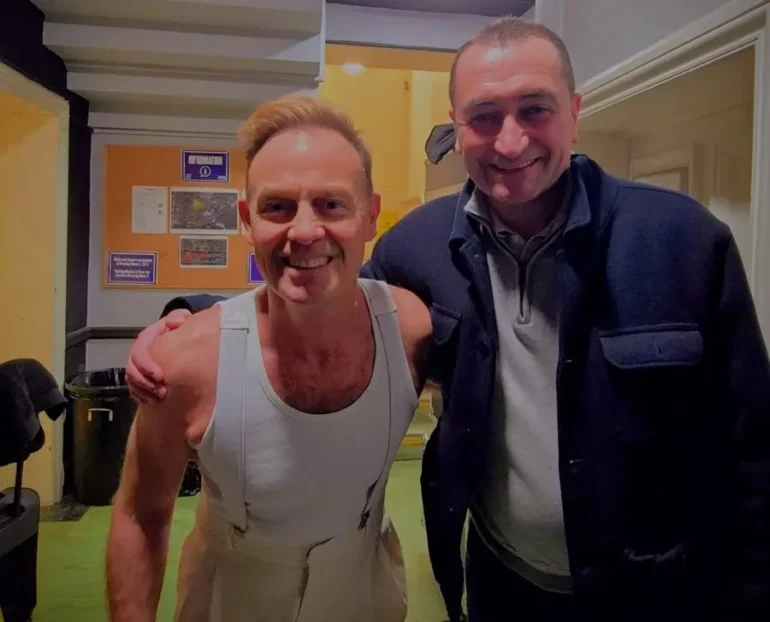 jason donovan with paul smith cheshire's MIX56 Parr HallS