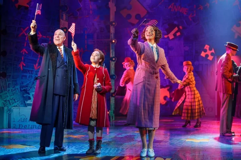 annie the musical MIX56 review feature