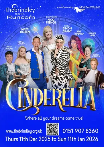 Cinderella at The Brindley Theatre Runcorn