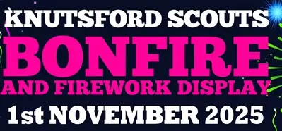 Knutsford Scouts Bonfire