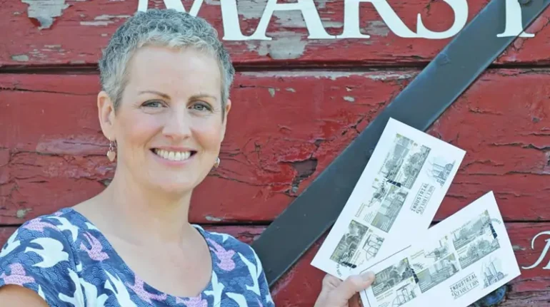 Emma Moores stamp collector cotswold and stuart covers phil roberts MIX56