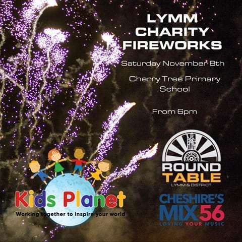 Lymm Round Table Charity Fireworks