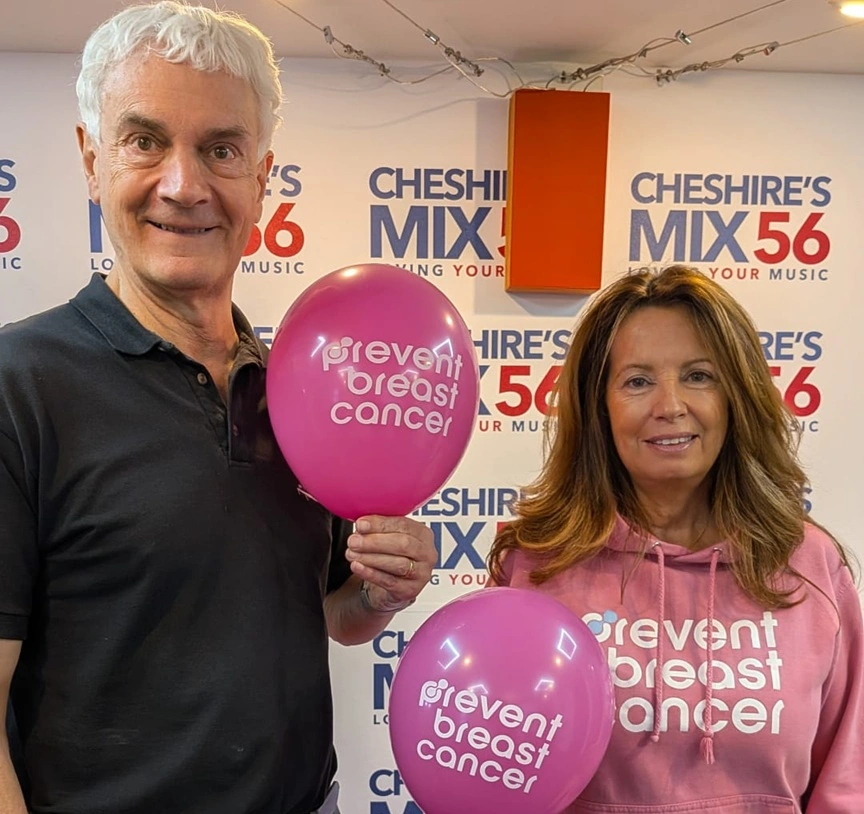 Lester Barr MBE Sarah May Prevent Breast Cancer MIX56