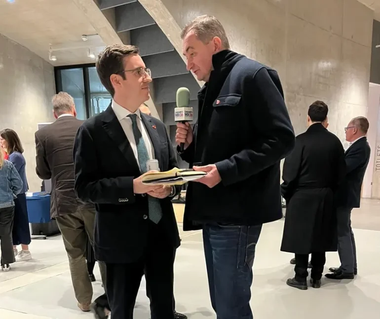 Dan Price PCC launches special initiative at Jodrell Bank with Paul Smith MIX56