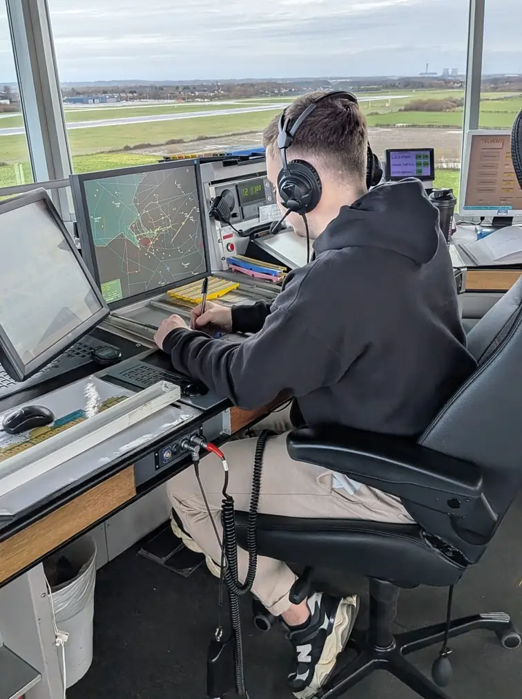 Santa arrives at Liverpool Airport special squark code MIX56