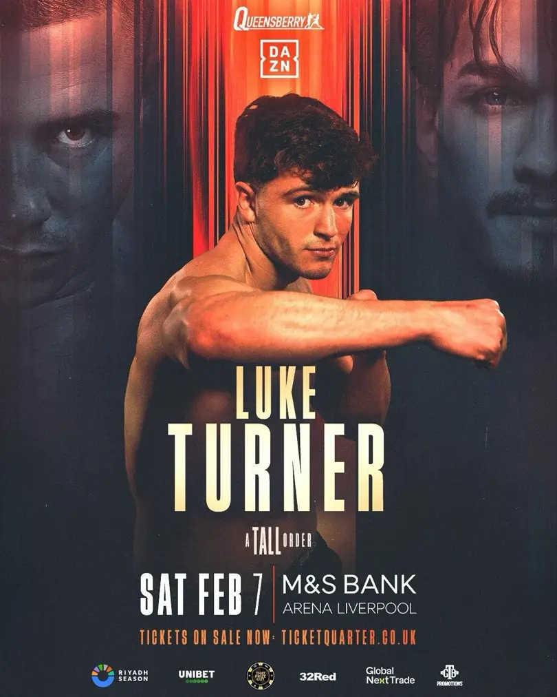 Luke Turner boxer Warrington on Chheshire MIX56