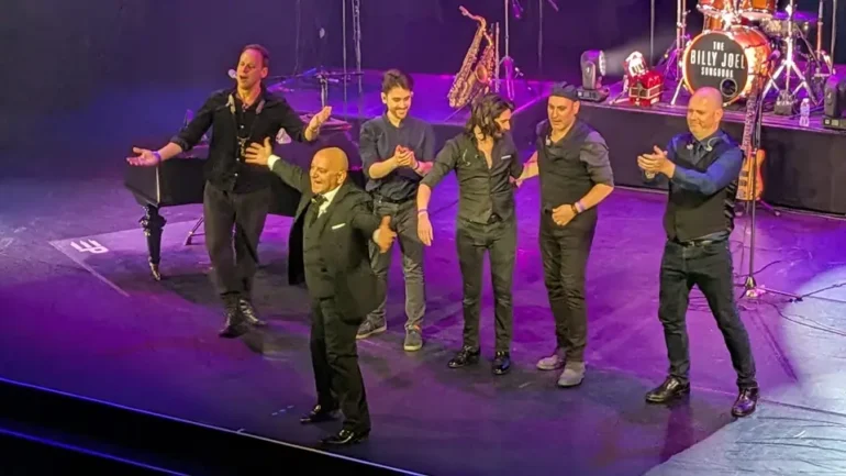 Elio Pace lights up the London Palladium with the Billy Joel Songbook. A review from Ian James MIX56.