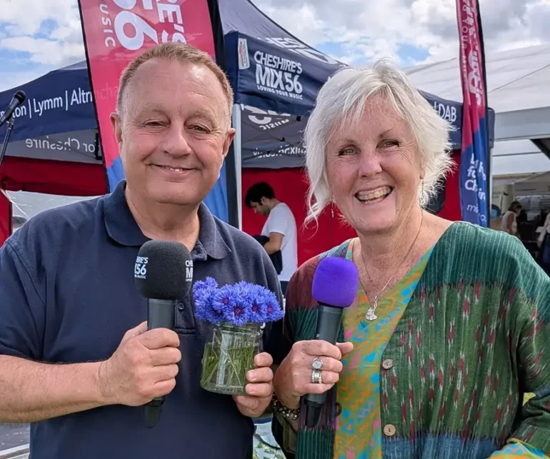 Ian James Barbara Wilkinson broadcast live from the royal cheshire show 2026 on MIX56