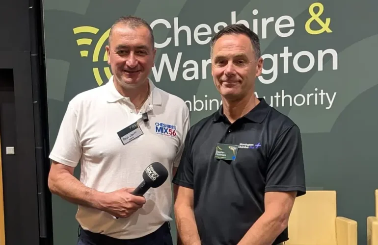 stephen fitzsimons warrington chamber chief executive MIX56 news