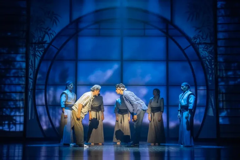 the karate kid musical palace theatre manchester review sharon sexton gino ochello