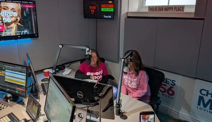 Prevent Breast Cancer Sarah May & Jayne Bailey live prize draw MIX56