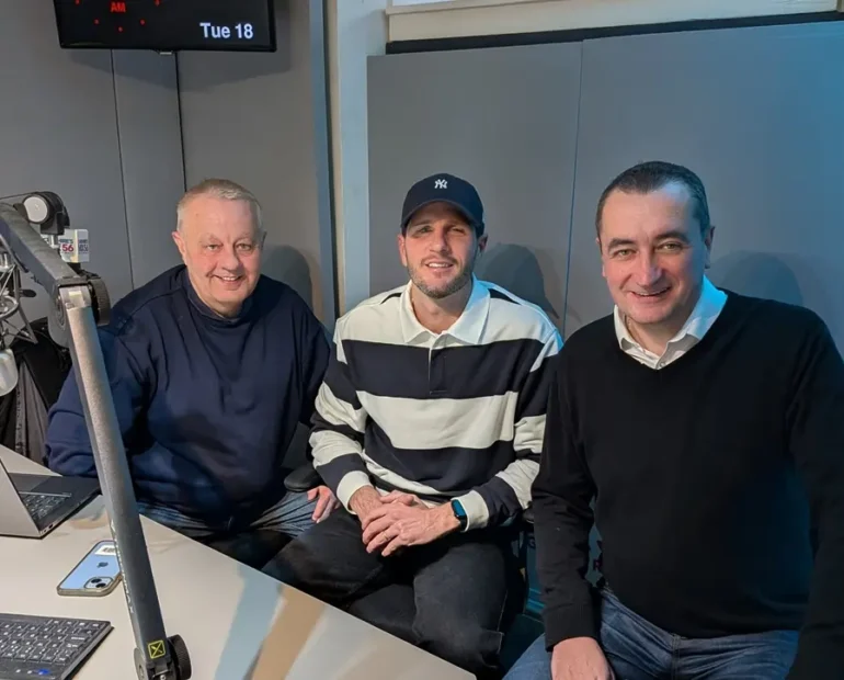 Rob Whyatt Knutsford with Smithy and Ian at MIX56