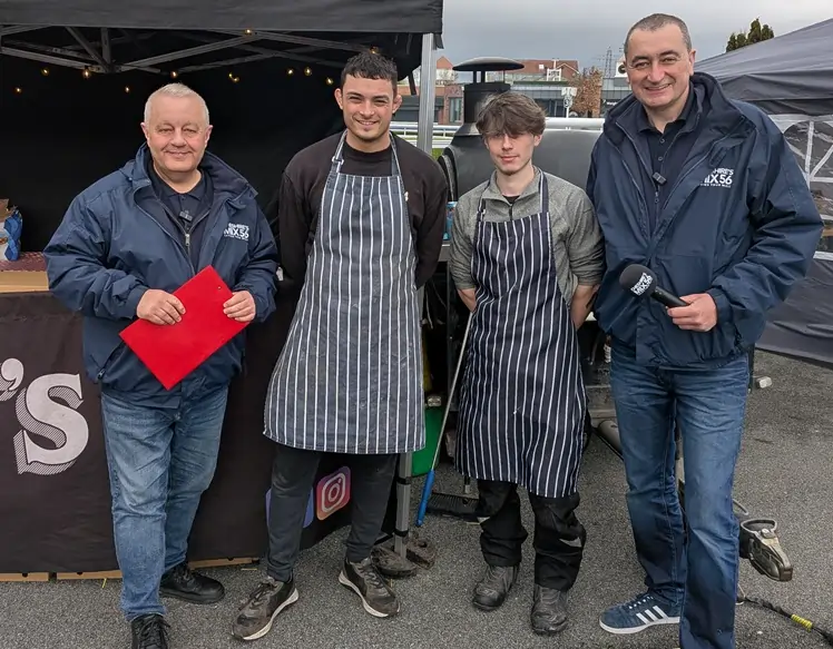 cheshire north wales food and drink chester Tom from Nelson's Wood Fired Pizza Wrexham MIX56