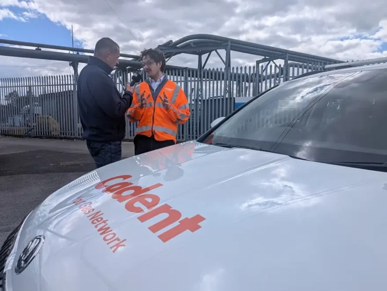 john batterson, change manager Cadent Gas chats to MIX56 about picarro the sniffer car