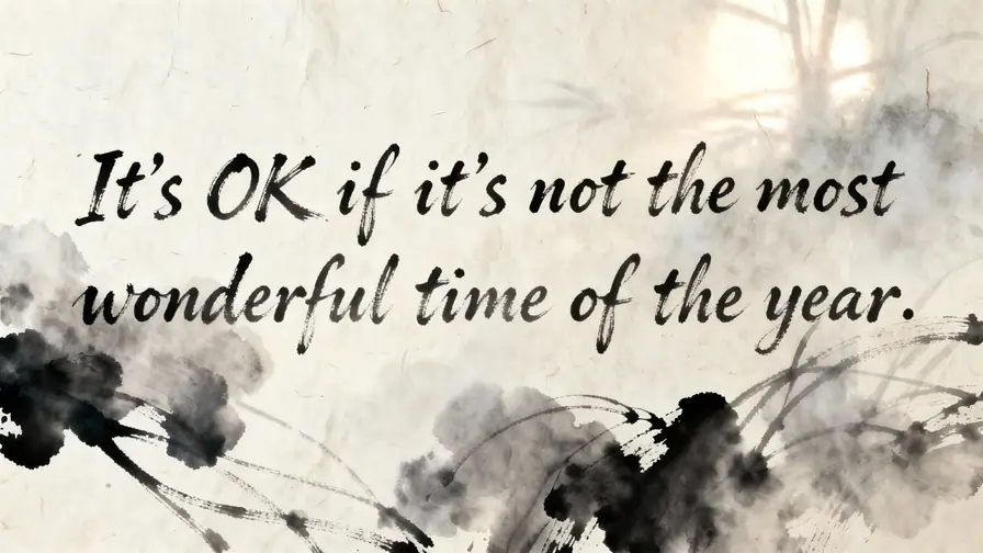 inspirational help and messages at christmas from Cheshure's MIX56