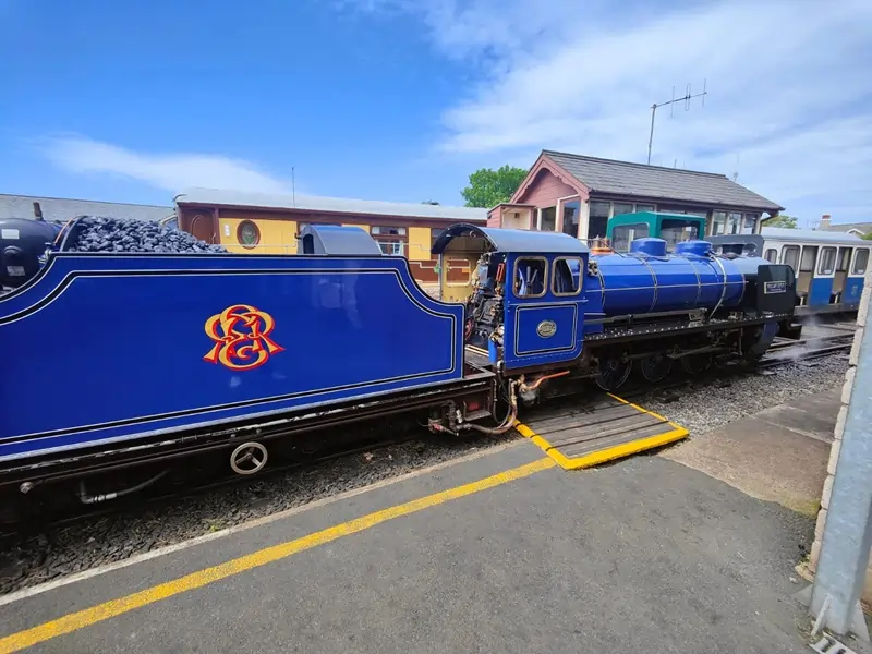 Cheshires MIX56 at the Ravenglass & Eskdale Steam Railway