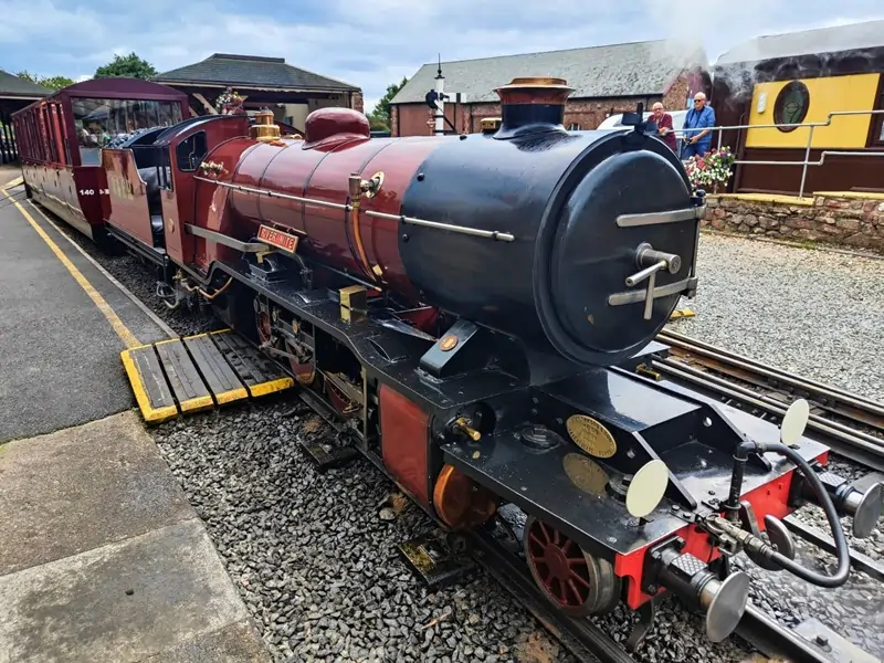 La'al Ratty on Cheshire's MIX56