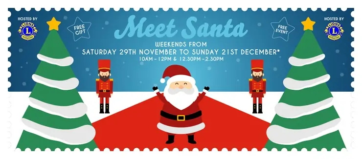 Santa Fun at Birchwood Shopping Centre with MIX56