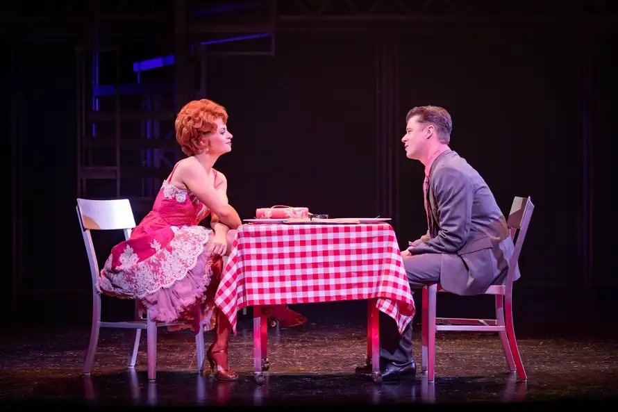 Sydnie Hocknell and Luke Baker Jersey Boys Manchester review MIX56