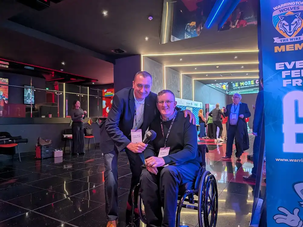 Dave Thompson MBE Disability Partnership Warrington Business Conference 2026 MIX56