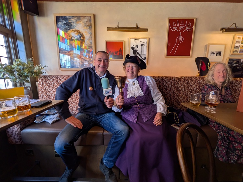 judy campbell town crier from Tongala at the world championships Chester 2026 MIX56