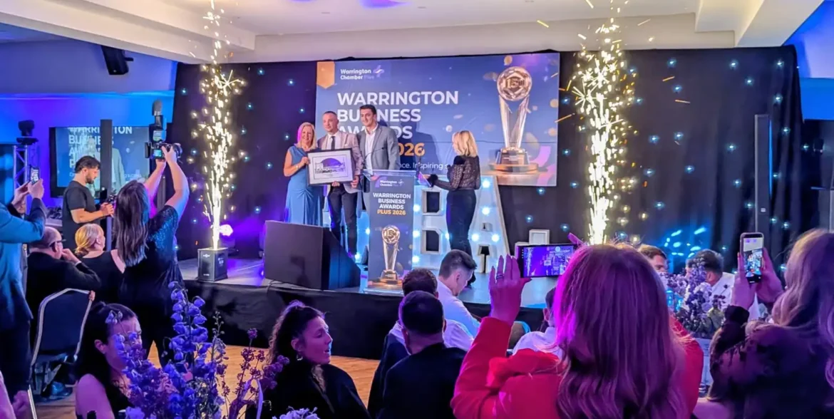 warrington chamber plus business awards 2026 coverage from MIX56 radio