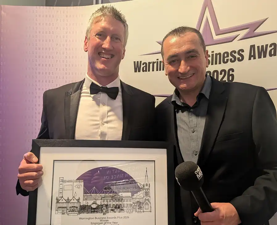 stuart manford adele carr recruitment warrington awards 2026 MIX56